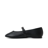 Elyiaa Noir Synthetic Femmes Ballerines | Boutique Spring Canada