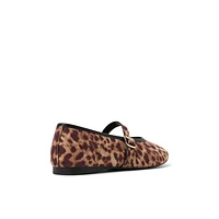 Elyiaa Brown Overflow Women's Ballerinas