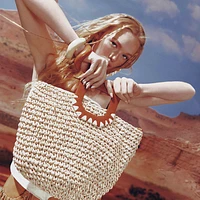 Elys Natural Women's Raffia