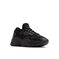 Elyza Black Women's Athleisure Shoes