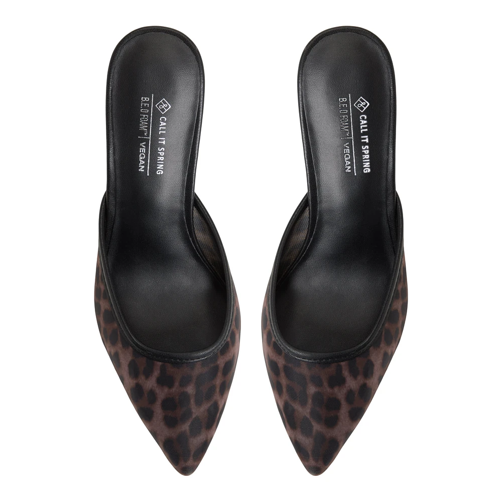 Era Open Brown Women's Heeled mules
