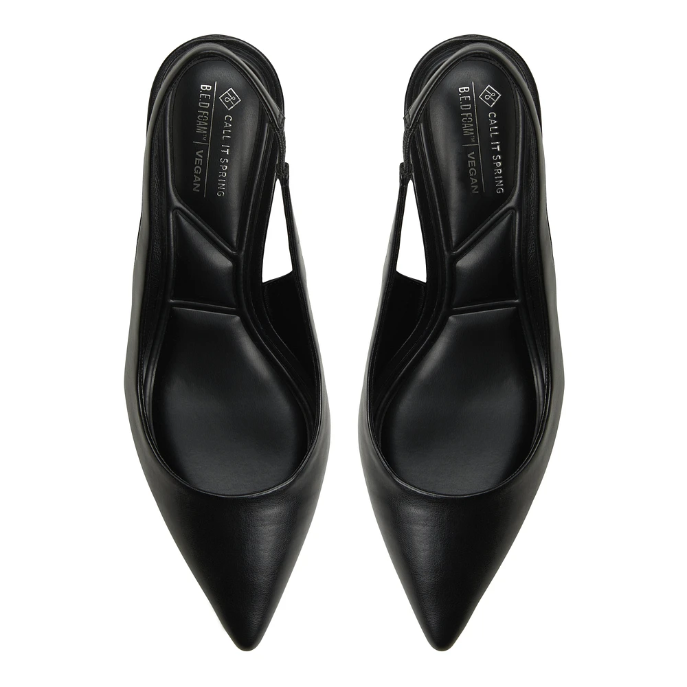 Evelyynn Noir Femmes Talons blocs | Boutique Spring Canada