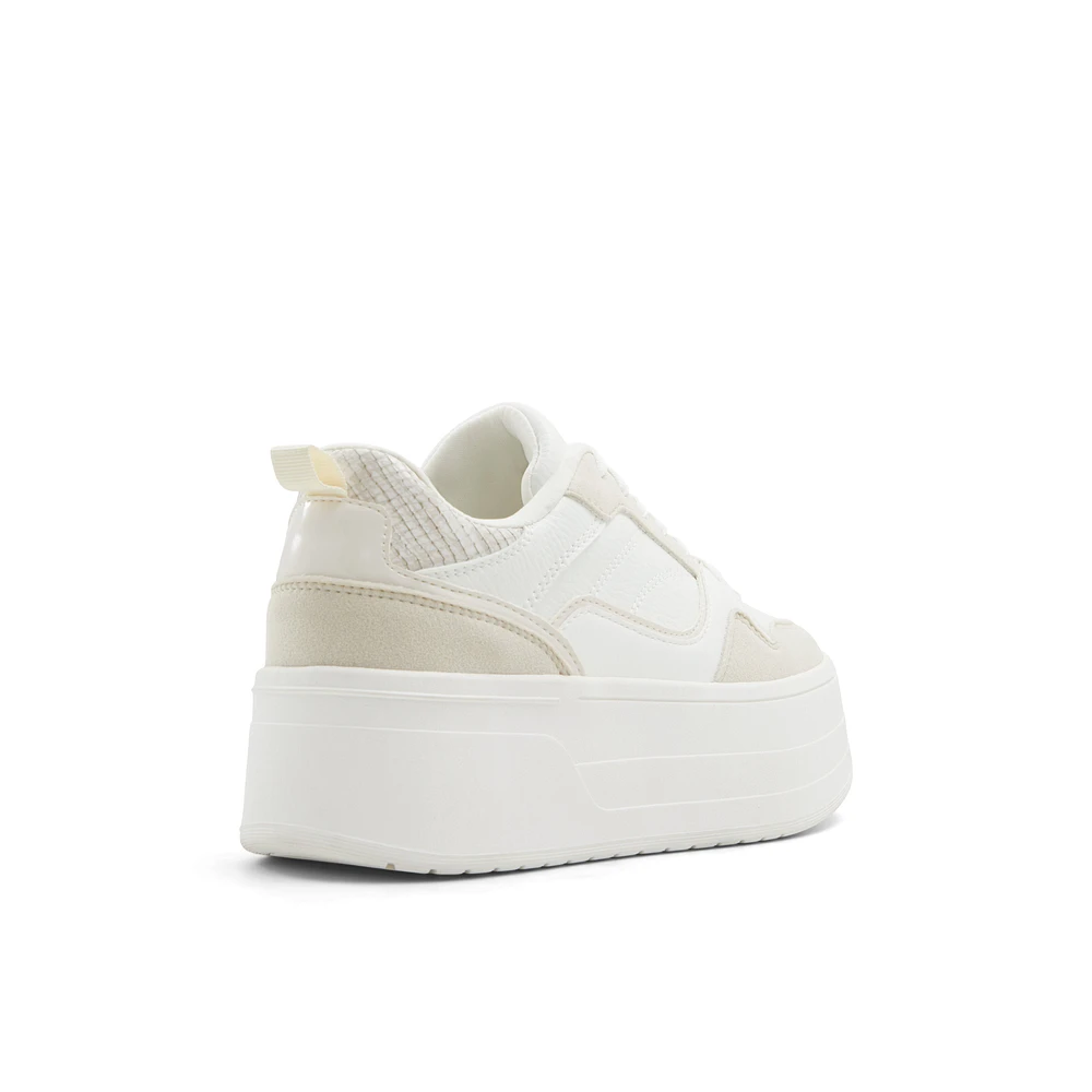 Eviie White Women's Retro Sneakers