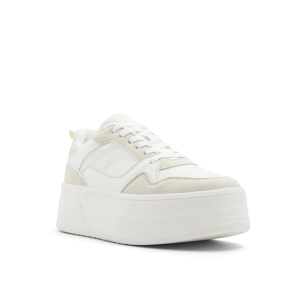 Eviie White Women's Retro Sneakers