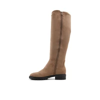 Ezrya Dark Beige Women's Knee-high Boots