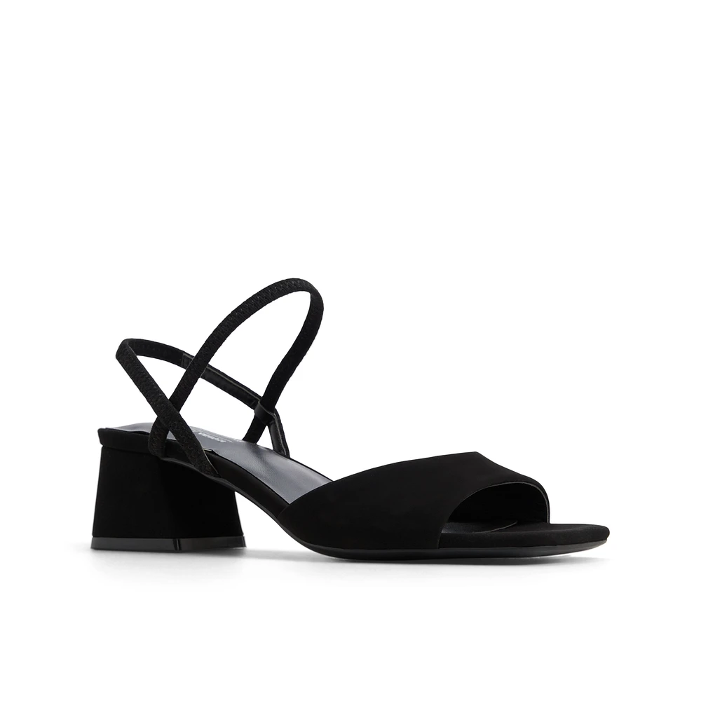 Faiith Black Women's Low-mid Heels