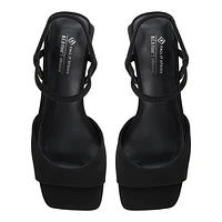 Faiith Black Women's Low-mid Heels