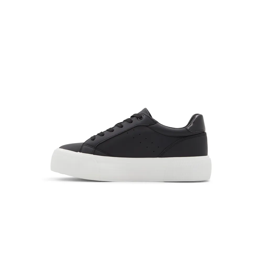 Feeona Black Women's Retro Sneakers