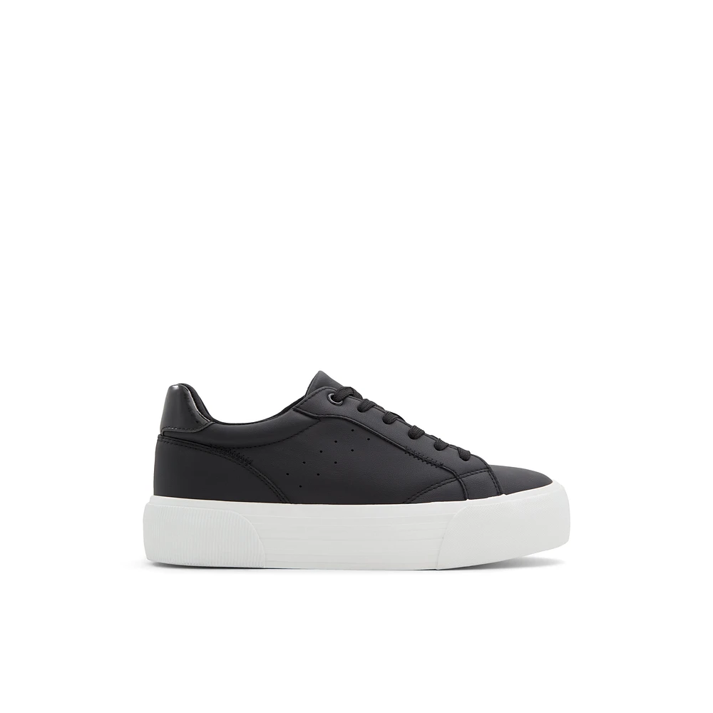 Feeona Black Women's Retro Sneakers