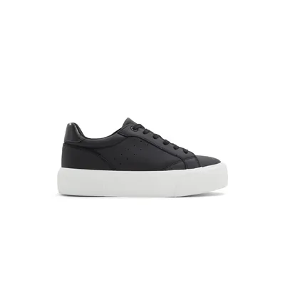 Feeona Black Women's Retro Sneakers