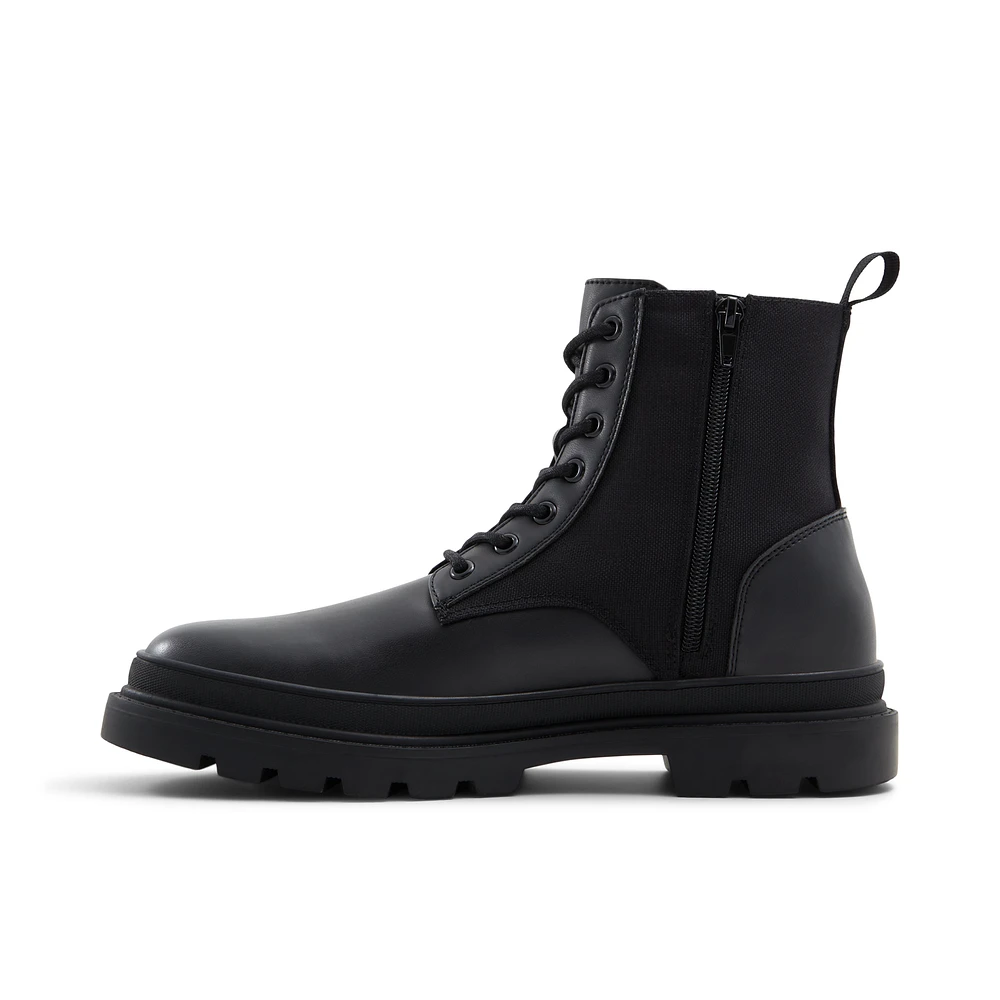 Fleetwood Black Men's Lace-up Boots