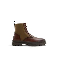 Fleetwood Cognac Men's Lace-up Boots