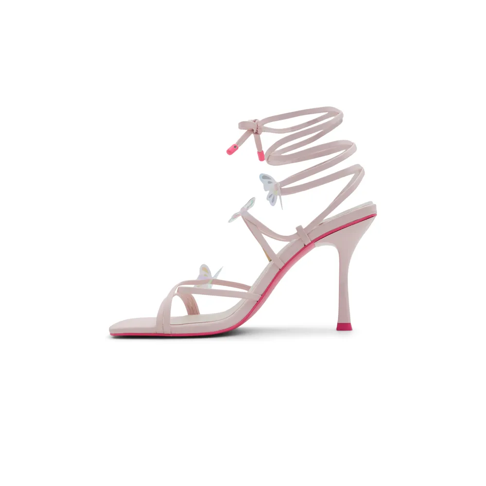 Flutterby Light Pink Women's High Heels