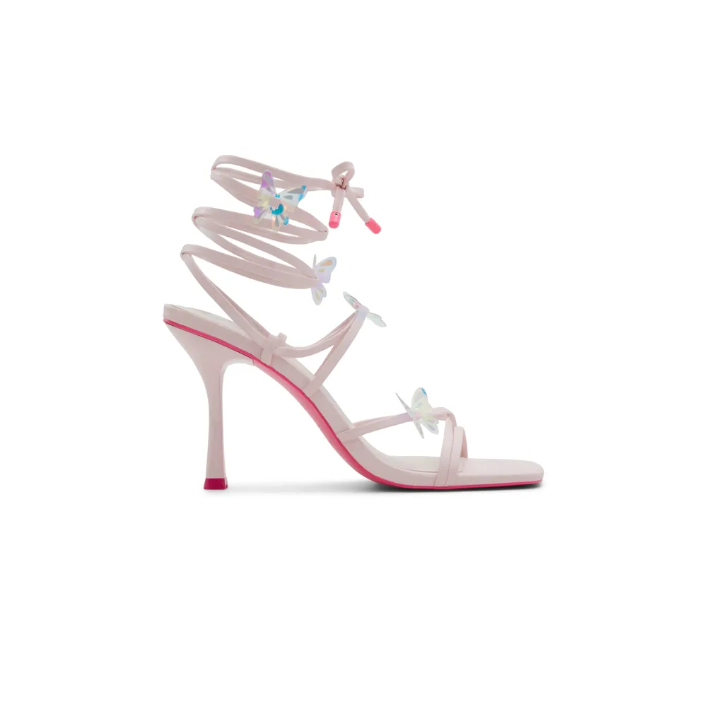 Flutterby Light Pink Women's High Heels