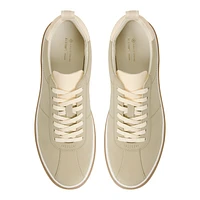 Fontaine Khaki Men's Dress Sneakers