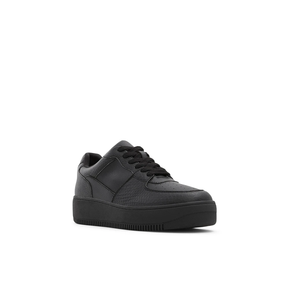 Fresh Black Women's Lace Up Sneakers