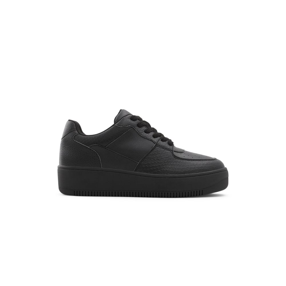 Fresh Black Women's Lace Up Sneakers