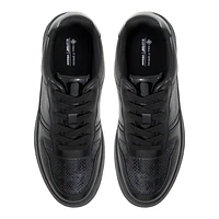 Freshh_h Other Black Synthetic Patent Men's Retro Sneakers