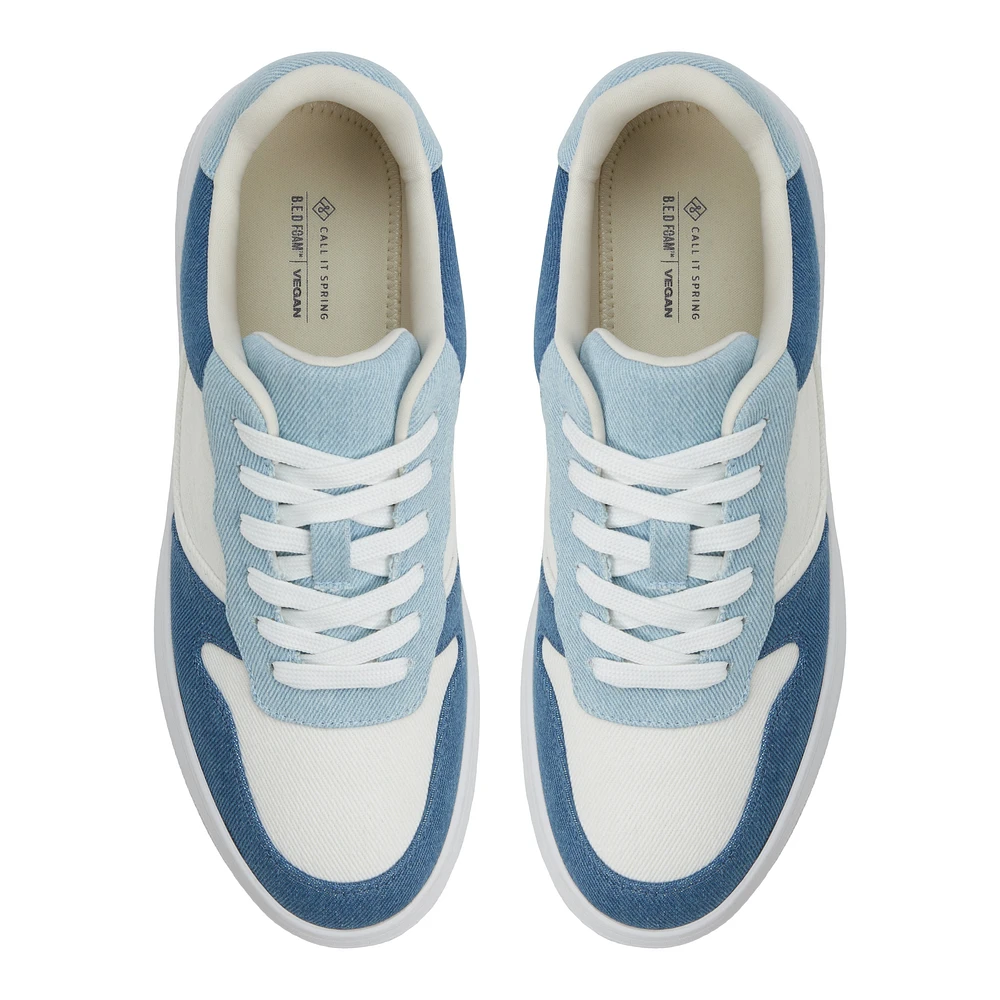 Freshh_h Denim Men's Retro Sneakers