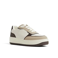 Freshy Débordement Marron Femmes Blancs | Boutique Spring Canada