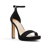 Gemmma Noir Femmes Talons plateforme | Boutique Spring Canada