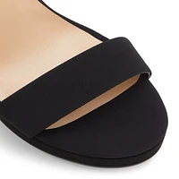 Gemmma Noir Femmes Talons plateforme | Boutique Spring Canada
