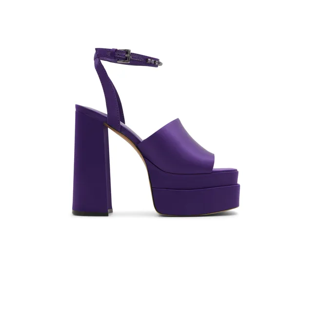 Call It Spring Giorgia Dark Purple Women's Platform Heels | Call It Spring  Canada | Scarborough Town Centre Mall