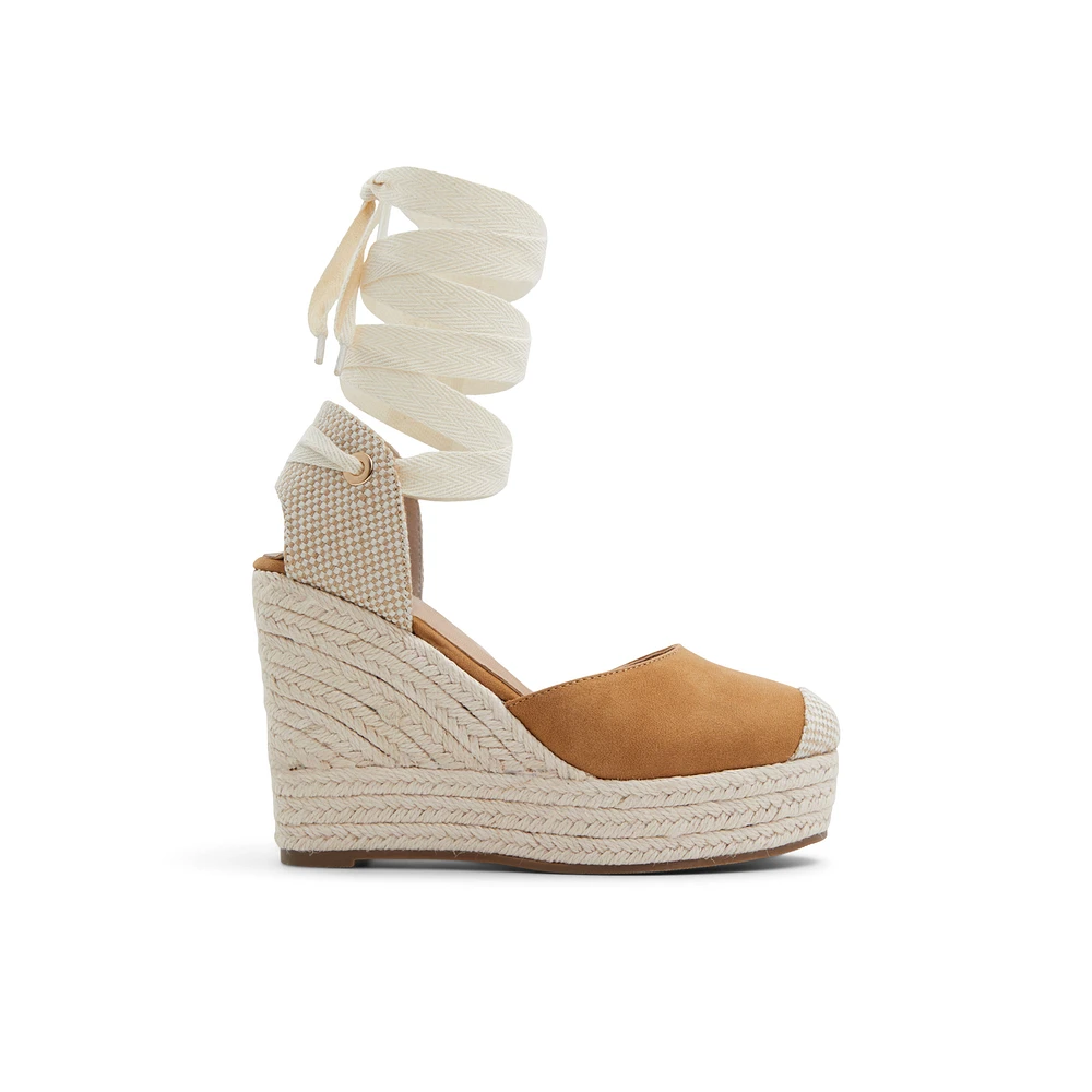 Goldiie Cognac Women's Wedges