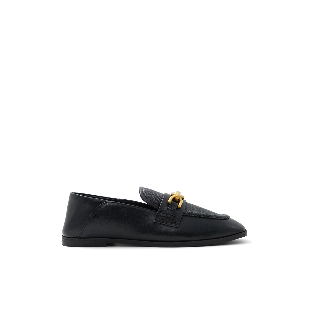 Graceyy Black Women's Loafers