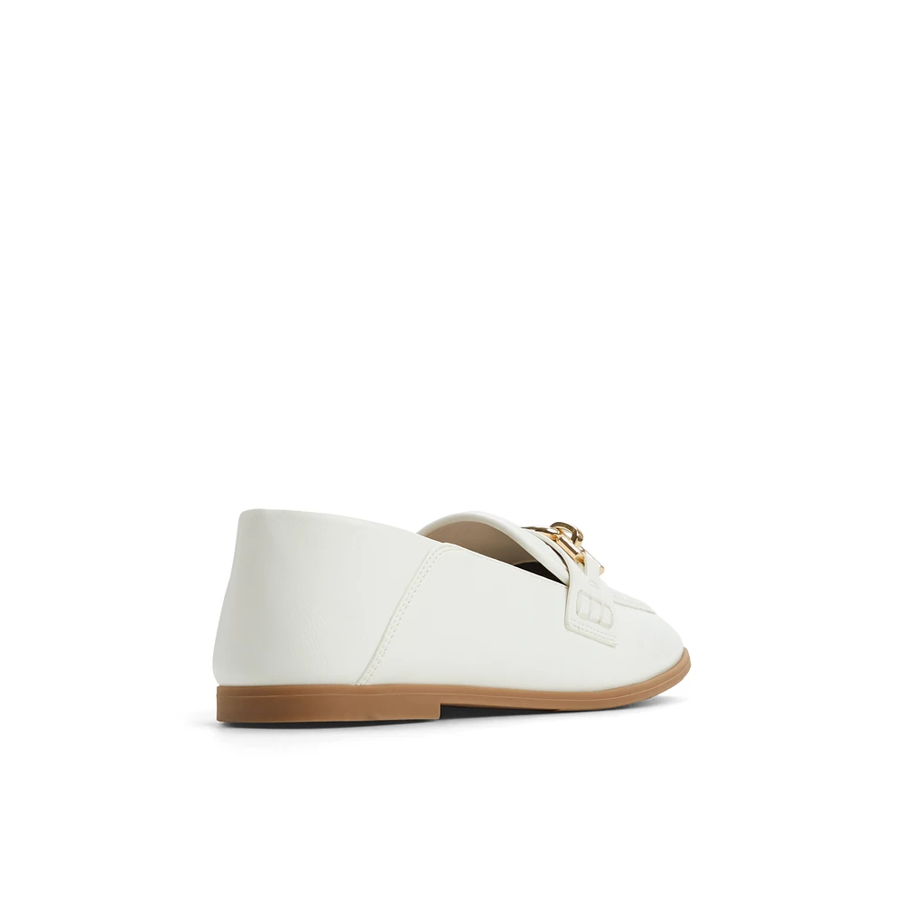 Graceyy White Women's Loafers