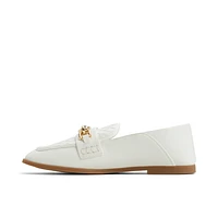 Graceyy White Women's Loafers