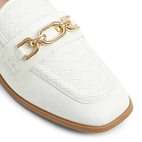 Graceyy White Women's Loafers