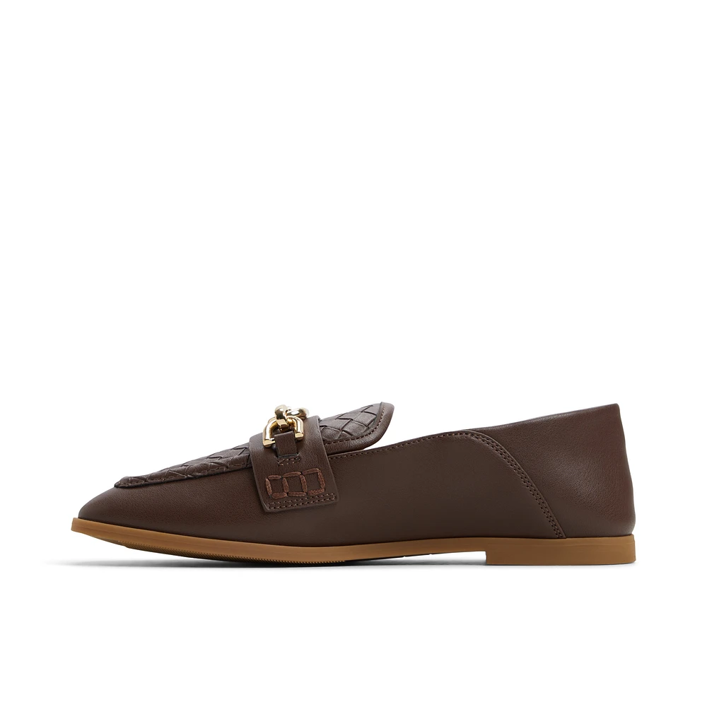 Graceyy Dark Brown Women's Loafers