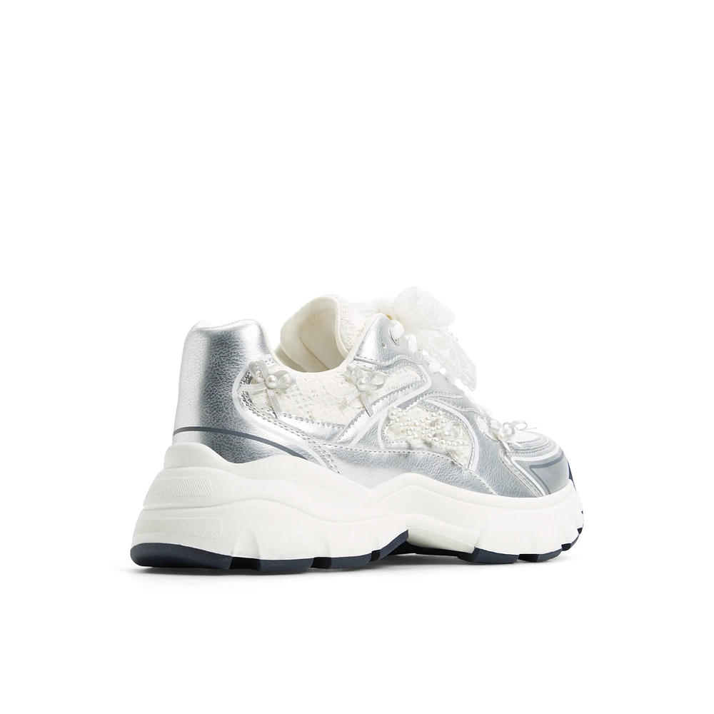 Graciemay Argent Femmes Chaussures athlé-chics | Boutique Spring Canada