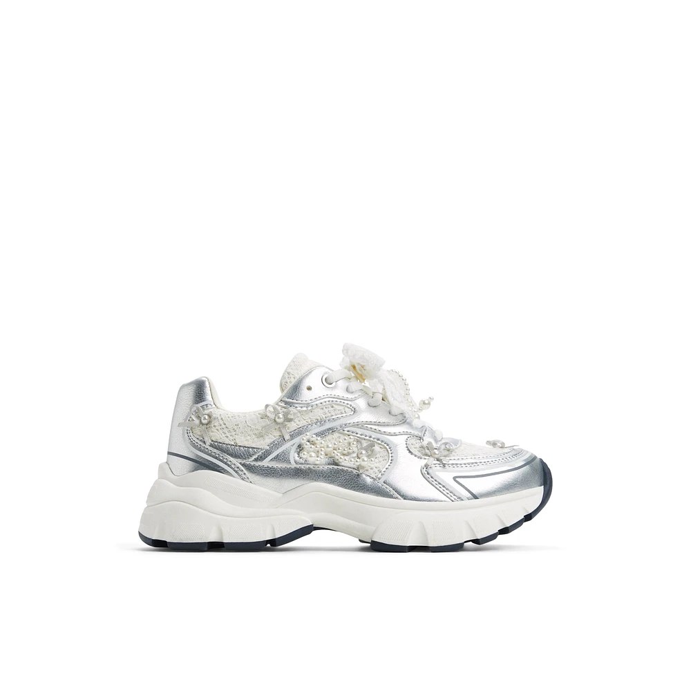 Graciemay Argent Femmes Chaussures athlé-chics | Boutique Spring Canada