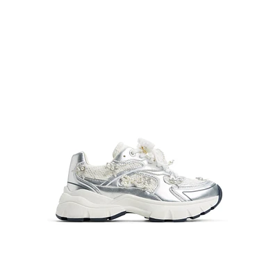 Graciemay Argent Femmes Chaussures athlé-chics | Boutique Spring Canada