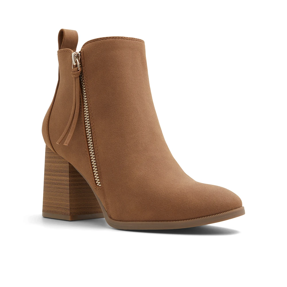 Gwenevere Cognac Women's Ankle Boots