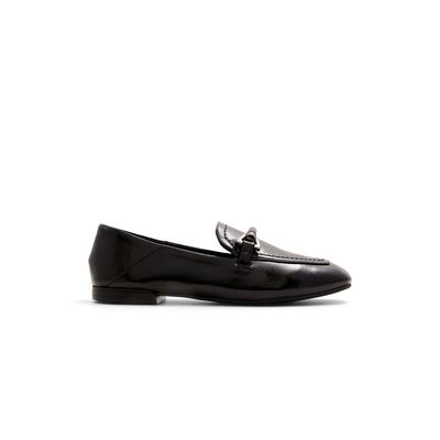 Hadleyy Black Synthetic Patent Women's Loafers | Call It Spring Canada
