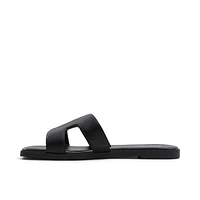 Haylee Noir Femmes Claquettes | Boutique Spring Canada