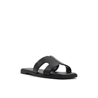 Haylee Noir Femmes Claquettes | Boutique Spring Canada
