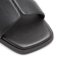 Haylee Noir Femmes Claquettes | Boutique Spring Canada