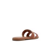 Haylee Cognac Femmes Claquettes | Boutique Spring Canada