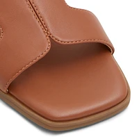 Haylee Cognac Femmes Claquettes | Boutique Spring Canada