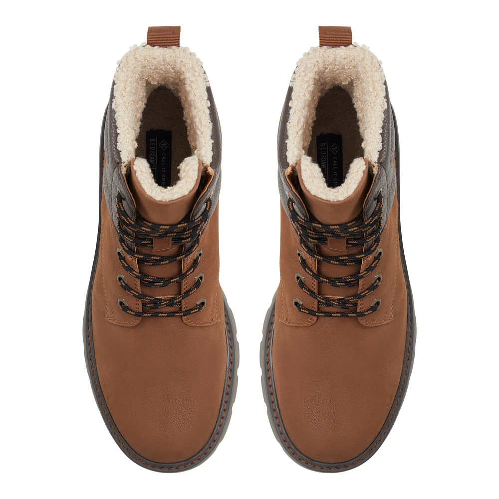 Holt Cognac Men's Lace-up Boots