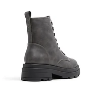 Hudsyn Dark Grey Women's Ankle Boots