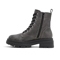 Hudsyn Dark Grey Women's Ankle Boots