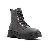 Hudsyn Dark Grey Women's Ankle Boots