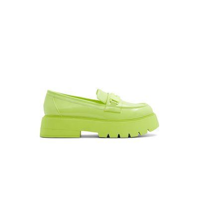 Izzy Bright Green Women's Loafers | Call It Spring Canada