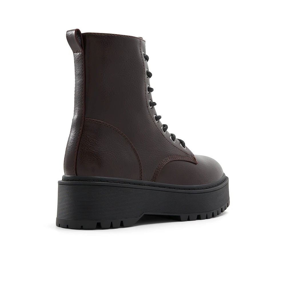 Jadyn Combat Ankle Boots - Lug sole