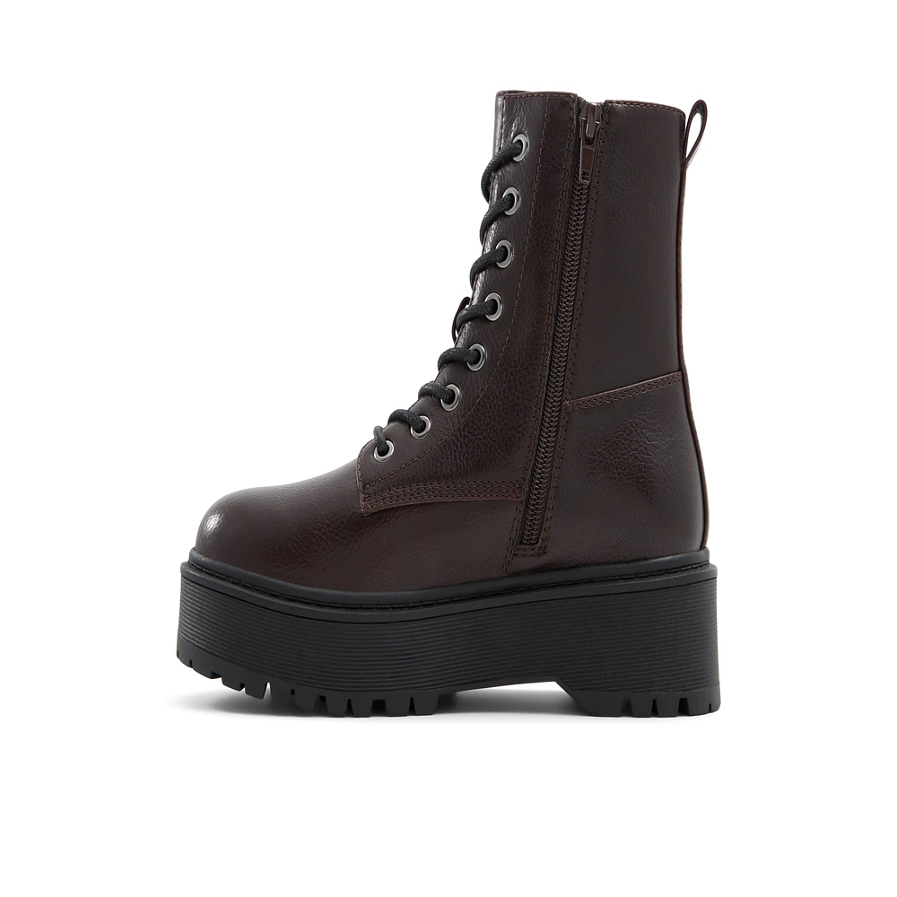 Jadyn Combat Ankle Boots - Lug sole